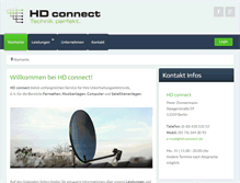 Tablet Screenshot of hd-connect.de
